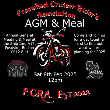 F.C.R.A - AGM and Meal 08.02.25   